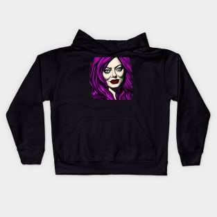 Emma Stone Cartoon Kids Hoodie